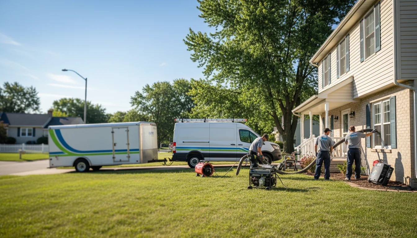Flooded Basement Restoration And Cleanup With Repair in Grantsboro, NC near me